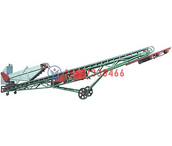 移动式扒谷输送抛粮机