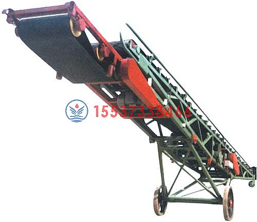 移动式直向抛粮输送机