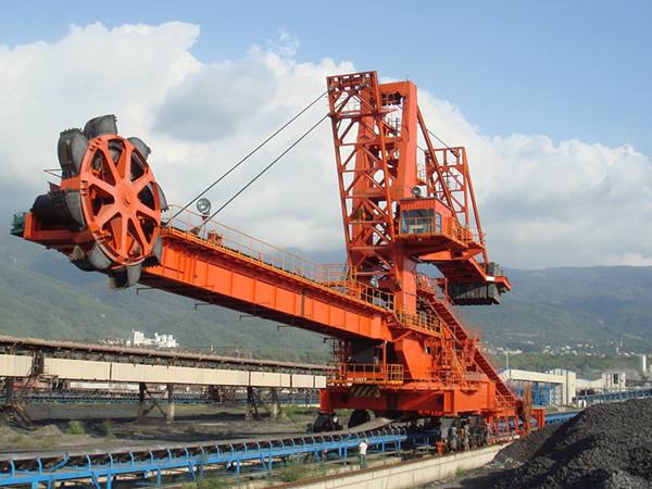 铁矿斗轮取料机