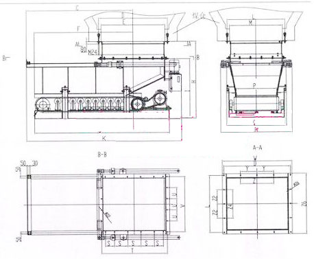 煤炭甲带给料机