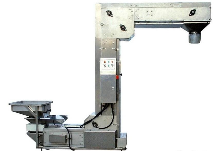 Z型不锈钢链斗输送机展示 Z型不锈钢链斗输送机展示