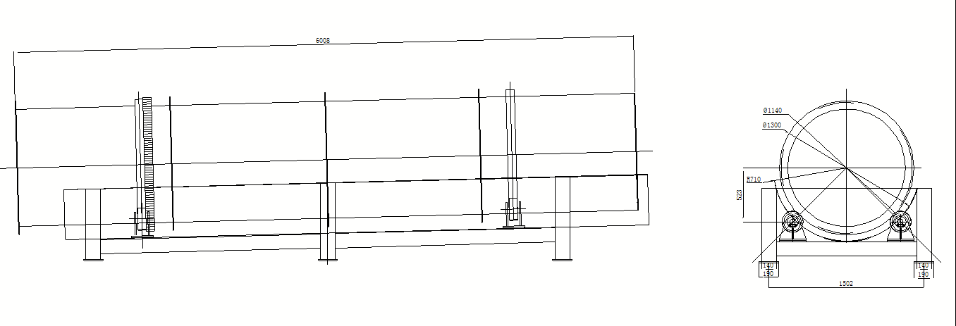 滚筒筛图纸 滚筒筛图纸