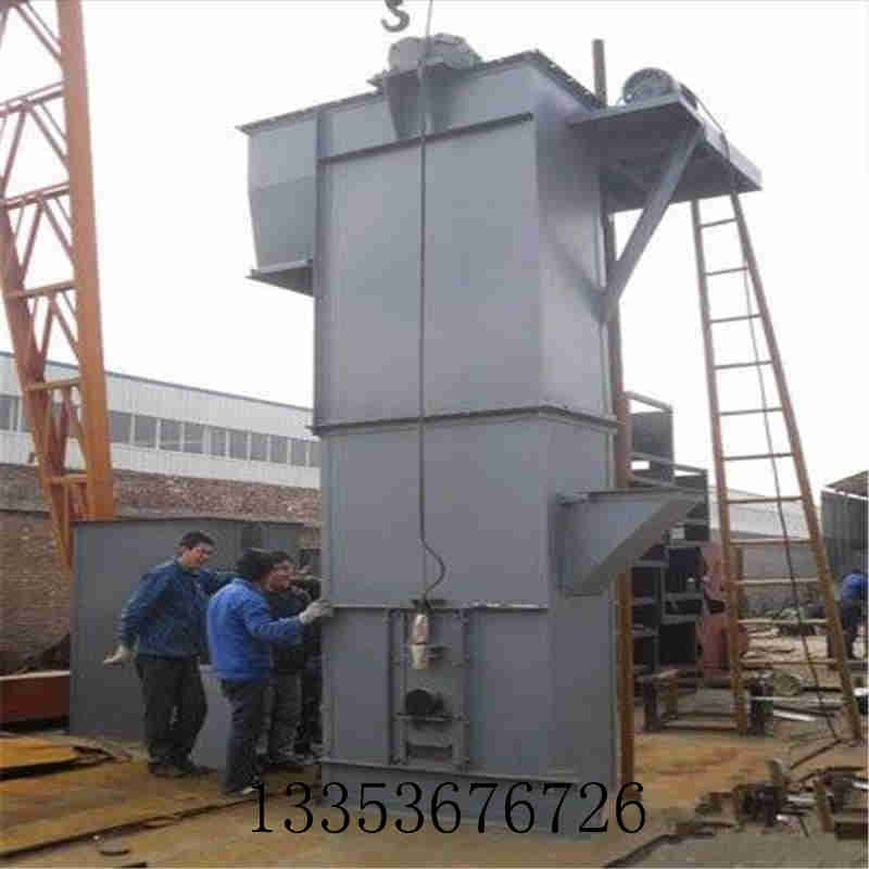 斗式提升机安装现场 斗式提升机安装现场