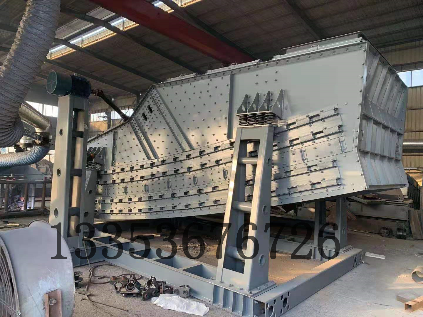 垃圾固废分级处理专用弛张筛选机 垃圾固废分级处理专用弛张筛选机